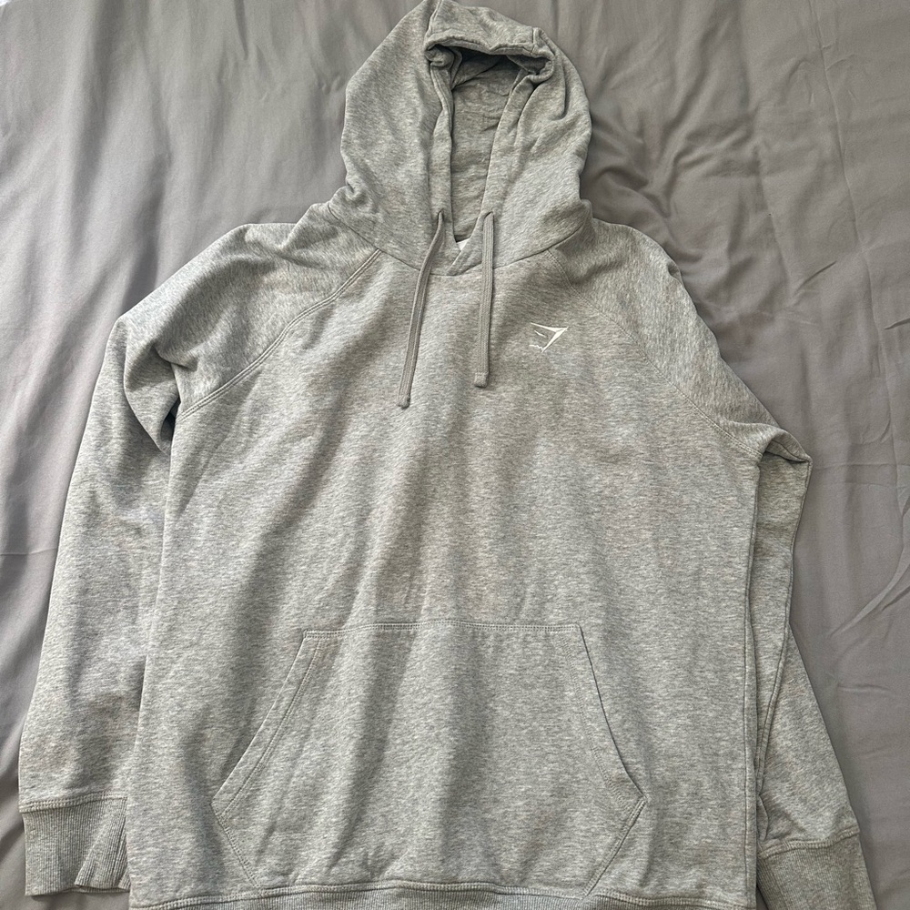 Gray Hoodie Sweatshirt